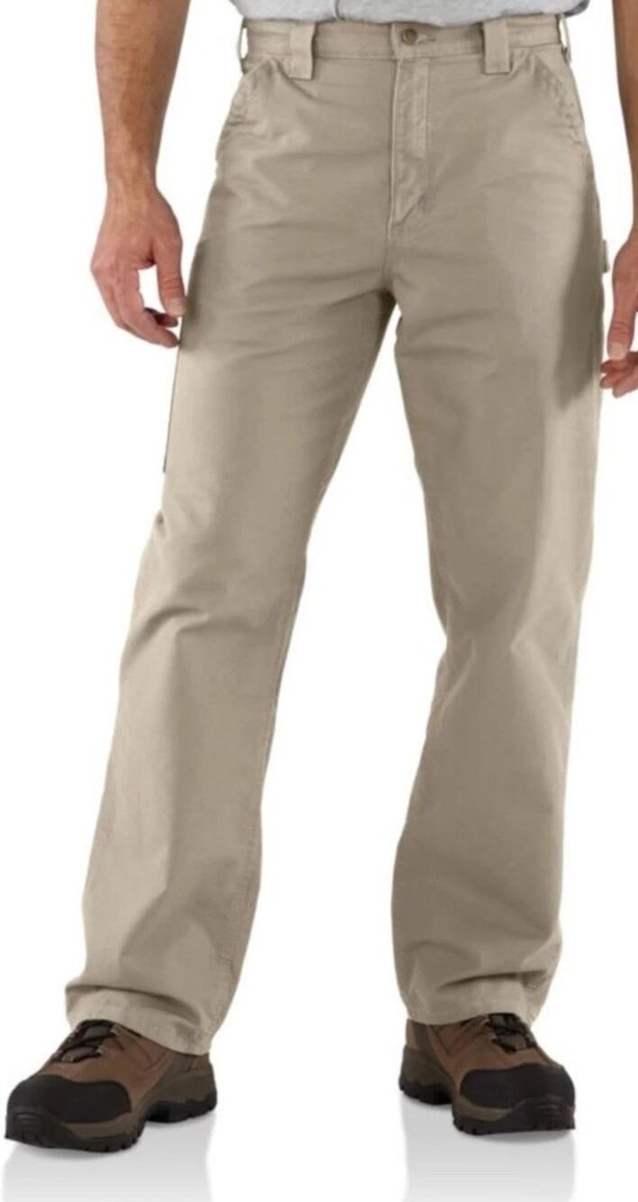 Carhartt Men's B151 Canvas Work Loose Fit Pant Tan w46 / 30" Inseam New Cargo